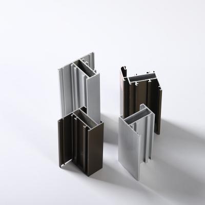 China door & Colored Anodizing Aluminum Window Profile For Aluminum Folding Doors for sale