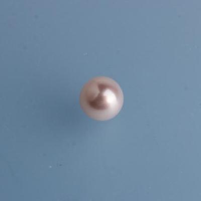 China Freshwater Pearl 6-6.5mm Series Shape White Color Half-Drilled Freshwater Pearl, AAA-Grade Loose Pearls for sale