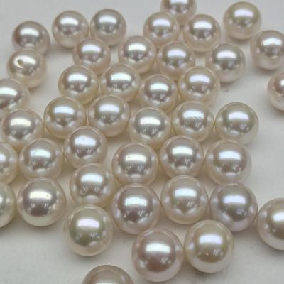 China Freshwater Pearl Earrings 12mm Round Shape Small High Luster Defect for sale