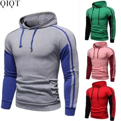 China 2021 Hot Selling Style Anti-Wrinkle Custom Amazon Sports Sheath Long Pocket Men's Hoodies Sweatshirts Shear Jacket Men for sale