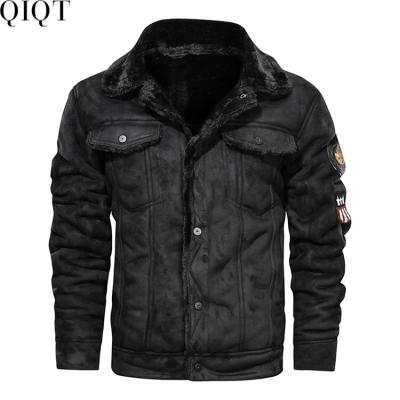 China Best Design Turn-Down Collar Breathable Suede Coats And Jackets Mens Casual Track Jacket Men Ledar Jacket Mens for sale