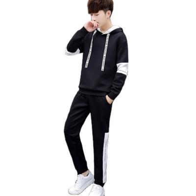 China Breathable High Quality Winter Sportswear Men Training Running Hoodie Two Pieces Sweater For Mens Clothing for sale