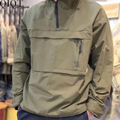 China Anti-wrinkle IVY Amazon 2021 Pockets Sheath Long Loose Streetwear Cargo Sweatshirt Man Hoodies Pullover for sale