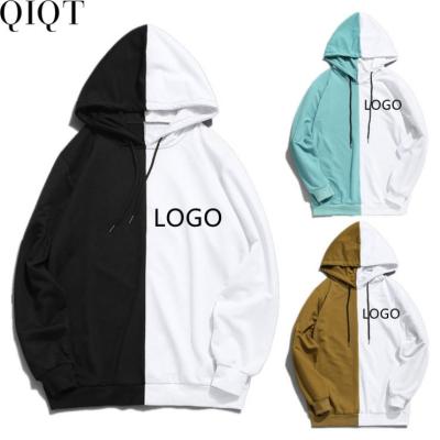 China Anti-Wrinkle IVY Good Quality Stitching Color Fashion Casual Sweater Men Custom Hoodies Sweatshirts for sale