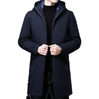 China Direct Selling Waterproof Outdoor Winter Down Fur Jacket For Men's Down Jacket for sale