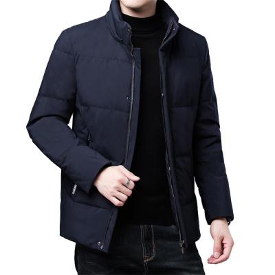 China Wholesale Price Warm And Comfortable Waterproof Men's Jacket Goose Down For Men's Clothing for sale