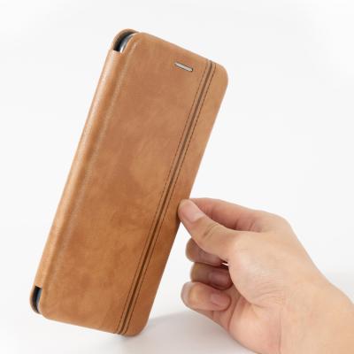 China Anti Drop Magnetic Adsorption Premium Leather Phone Case Customized Factory Direct Selling Anti-fall for sale