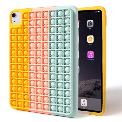 China Anti-fall Made In China Push Bubble Wiggle Toy Silicon Tablet Case Tablet Ipad Pro 12.9 For Huawei Tablet for sale