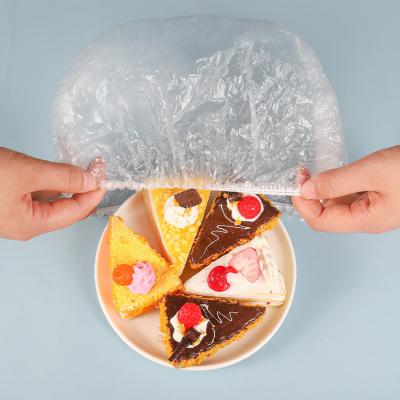 China Once Time Use Universal Plastic Wrap PE Food Grade Hotel Food Disposable Clear Plastic Film for sale