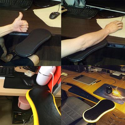 China Plastic Computer Desk Hand Support Panel Wrist Guard Mouse Pad Can Be Rotated 180 Degrees for sale