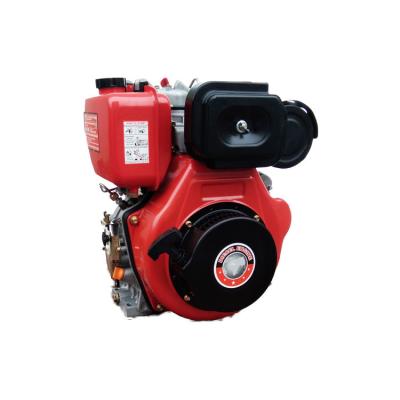 China New Arrival 12HP 499cc 192F Red Fuel Efficient Displacement Marine Diesel Engine 2022 For Pump for sale