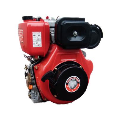 China Hot Sale Air Cooled Single Cylinder 12HP 192f Small Air Cooled Diesel Engine For Water Pump for sale