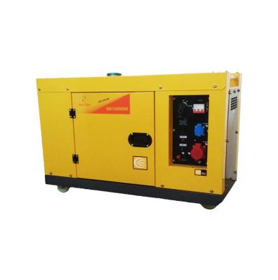 China 2021 New Style 10kw 10kva Portable Silent Dual Output Generator Dynamo Portable Silent Diesel Generators for sale