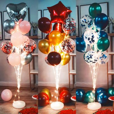 China Other Balloon Set Table Earth First Birthday Decoration Happy Scene Floating Party Ensures Opening Wedding Room Float for sale