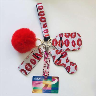 China 2021 Plastic Wholesale Swaggy Custom Acrylic Credit Debit PVC Bank ATM Card Grabber For Nails Designer Reader Key Chain Long Pendant for sale