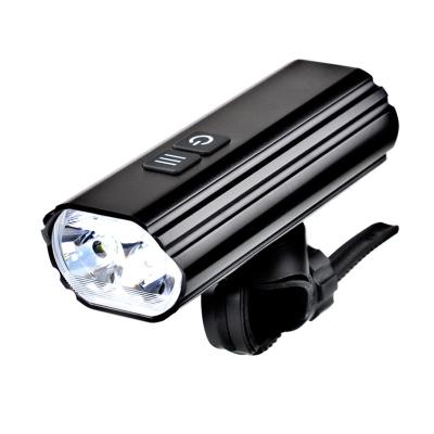 China Non-Tool USB Bike Light Rechargeable LED Mountain Cycle Front Headlight Lamp Flashlight Bike Light for sale