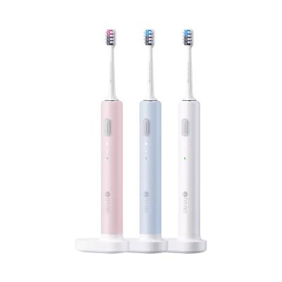 China Third gear cleaning modern high quality eco-friendly portable double finger electric toothbrush cleaner 2021 automatic ultrasonic machine set oral toothbrush china for sale