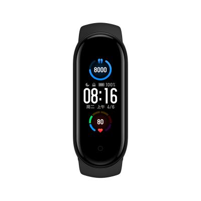 China 2020 New Product Xiaomi MI Band 5 Hand Sport SmartMiExercise Fitness Watch Band Digital Watch Band Colorful TPU Big Screen for sale