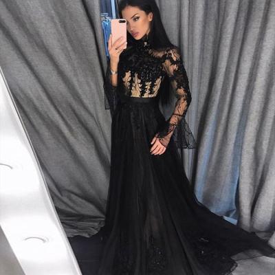 China Wholesale Anti-Static Ghana Lace Dress Styles Women Lace Up Long Sleeve Sexy Black Dress for sale