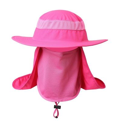 China Outdoor Sun Protection Parasol Summer Sunscreen UPF50 Quick-Drying Bucket Hat for sale