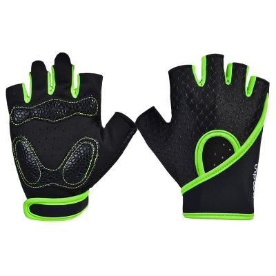 China New unisex fitness gloves half finger yoga non-slip sweat-absorption gloves wholesale for sale