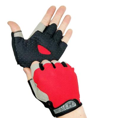 China High Quality Hot Selling Unisex Half Finger Bicycle Gloves for sale