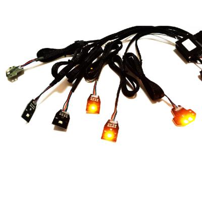 China Custom DRL Misunauto 12V Car Led Modification Amber Turn Light Headlights for sale