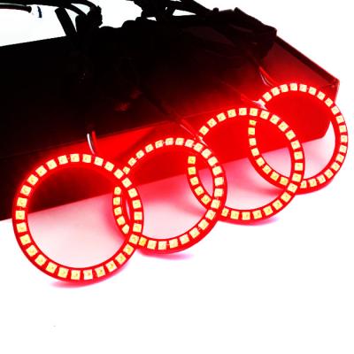 China Automotive Headlight Halo Kit 80mm 90mm 100mm Angel Eyes LED Halo Rings DC5V RGB Hunter Angel Eye Light for sale