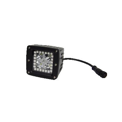 China Chinese factory plastic sequential synth 48w square led work light for truck flood light led working lights for sale