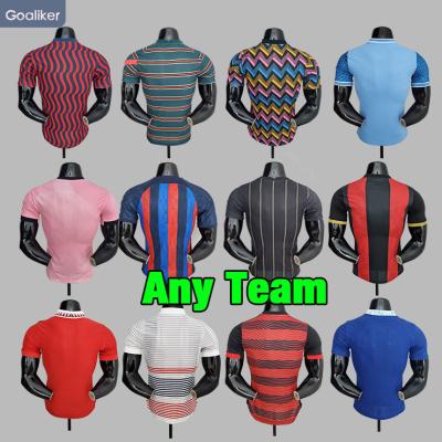 China Wholesale football soccer uniforms thailand soccer jerseys quick dry comfortable breathable tailandia for sale