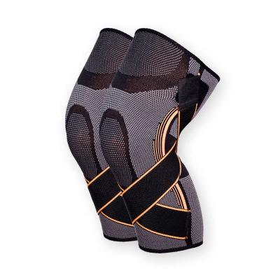 China OEM Universal Children and Adult Exit Gate Sports Gear Protective Elastic and Pressurized Spinning Kneepads for sale