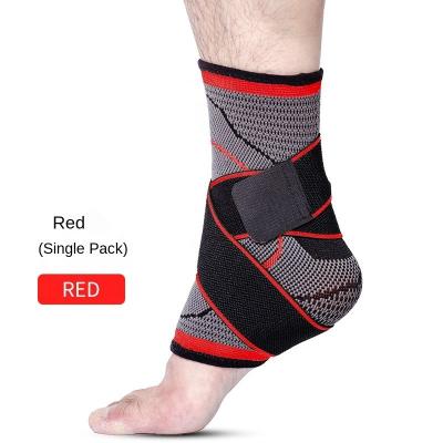 China New Design OEM Free Sample Factory Price Ankle Support Ankle Bandage Breathable Nylon Compression Sleeves Basic Brace Bag Green for sale