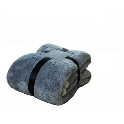 China Simple and elegant Scandinavian style attractive fashionable and stylish anti-static flannel blanket suitable for family use a variety of sizes for sale