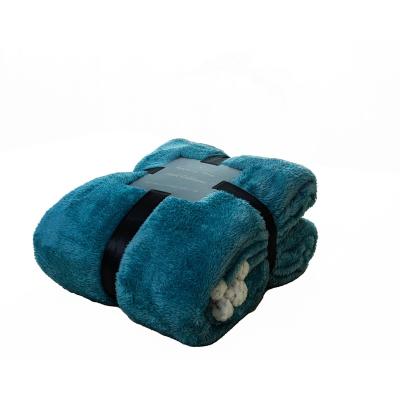 China Warm flannel anti-static comfortable professional manufacturing blanket suitable for TV sofa sleep spring autumn winter support custom for sale