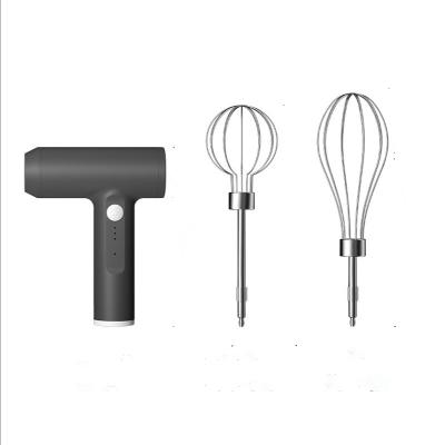 China Cordless Battery Operated Stainless Steel Mini Electric Hand Mixer for sale