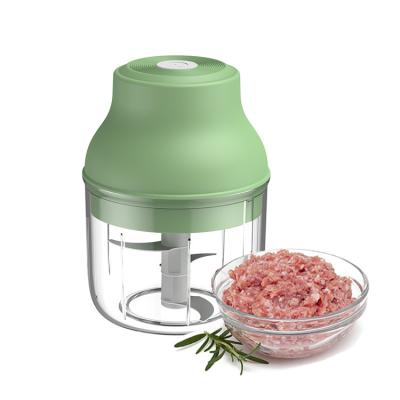 China 150ml Car Kitchen Instruments Smart Electric Onion Meat Grinder Food Grade Baby Food Processor Vegetable Meat Cleaver for sale