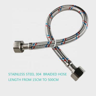 China Traditional braided flexible connector for toilet and water heater for sale