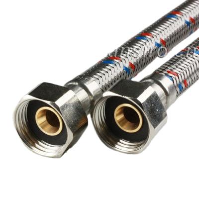 China Traditional DIA13, F1/2xF1/2x60CM Flexible Pipe For Water Heater, Brass Nut&Fittings for sale