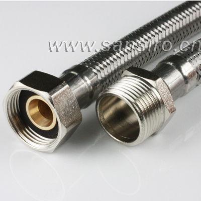 China Stainless Steel Modern Wire Braided Flexible Extension Sink Hose for sale