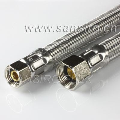 China Eco - Friendly Braided Stainless Steel SWSA Faucet Supply Line for sale