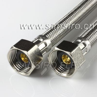 China Braided Ice Maker Stainless Steel Bathroom Faucet Supply Hose for sale