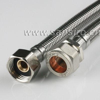 China UK Standard Flexible Faucets Connections Water Supply Faucet Connector for sale