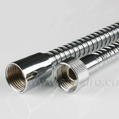 China Chrome-polishd double lock stainless steel idrosanitaria shower hose with epdm inside, 7 years guarantee SHS-310 for sale