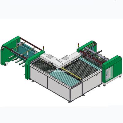 China SMT PCB Production Line L Type Edge Polishing Machine Two Sides Sharpening Machine For PCB Board AL and FR-4 for sale