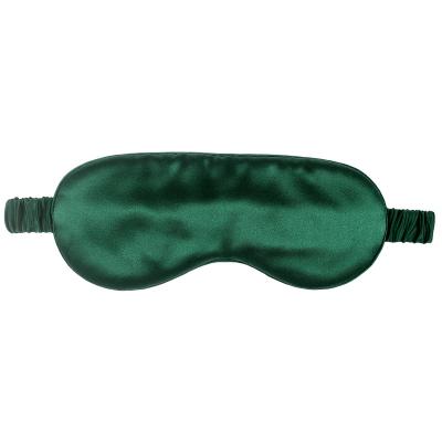 China Breathable Custom Luxury Velvet Sleeping Silk Eye Mask With Elastic Strap Band for sale