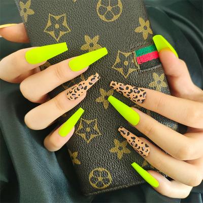 China Eco-friendly Material Cheap Wholesale New Fashion High Quality Designed False Tip Press Nails for sale