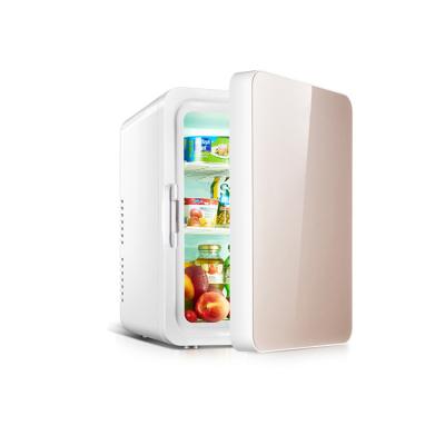 China COMPRESSOR Car Cosmetic Fridge Mini Price Fridge Refrigerators For Makeup for sale