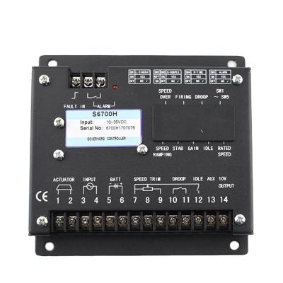 Cina Diesel Engine Speed ​​Control S6700H Generator Speed ​​Controller Generator Control Board in vendita