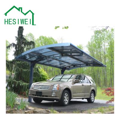 China Hot Selling Wind And Rain Resistant Aluminum Car Garage Parking Lot Frame Cantilever Parking Lot for sale