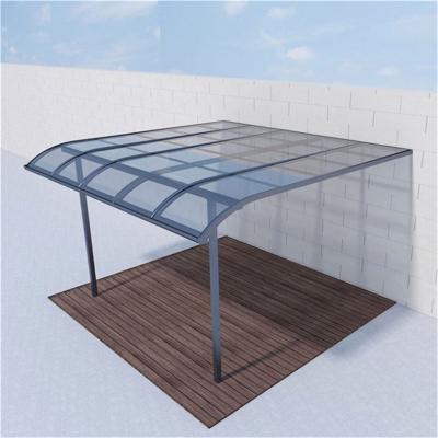 China Competitive Price Maintenance Free Balcony Outdoor Garage Awning Aluminum Tent With Sensor for sale